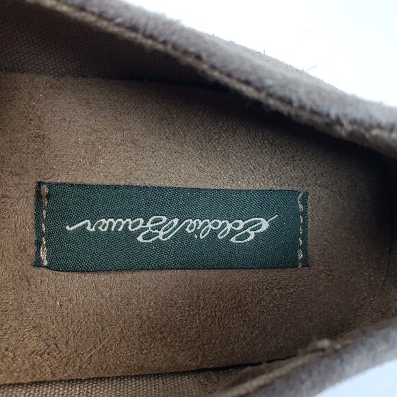 Eddie Bauer Womens Size 8.5 Delight Pine Taupe Suede Mary Jane Flats Shoes - Picture 11 of 12